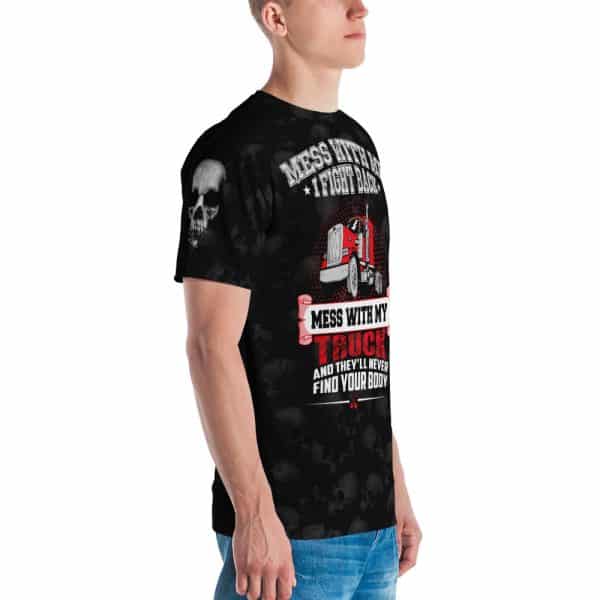 Men's T-shirt Mess With My Truck - Image 3